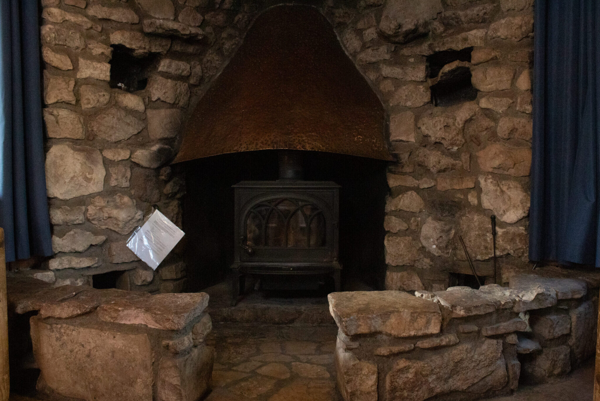 Cabin 1-Wood Burning Stove
