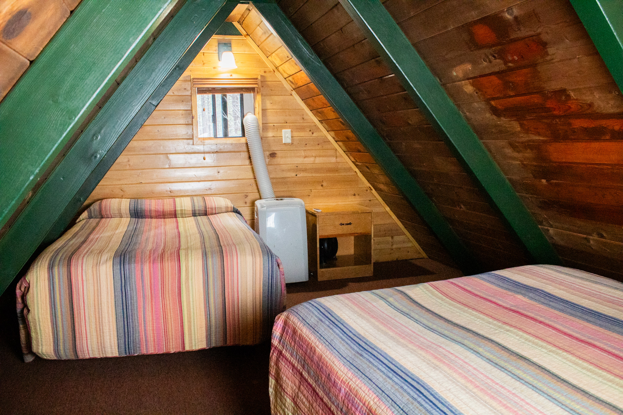 Cabin 11 Loft with Two Double Beds