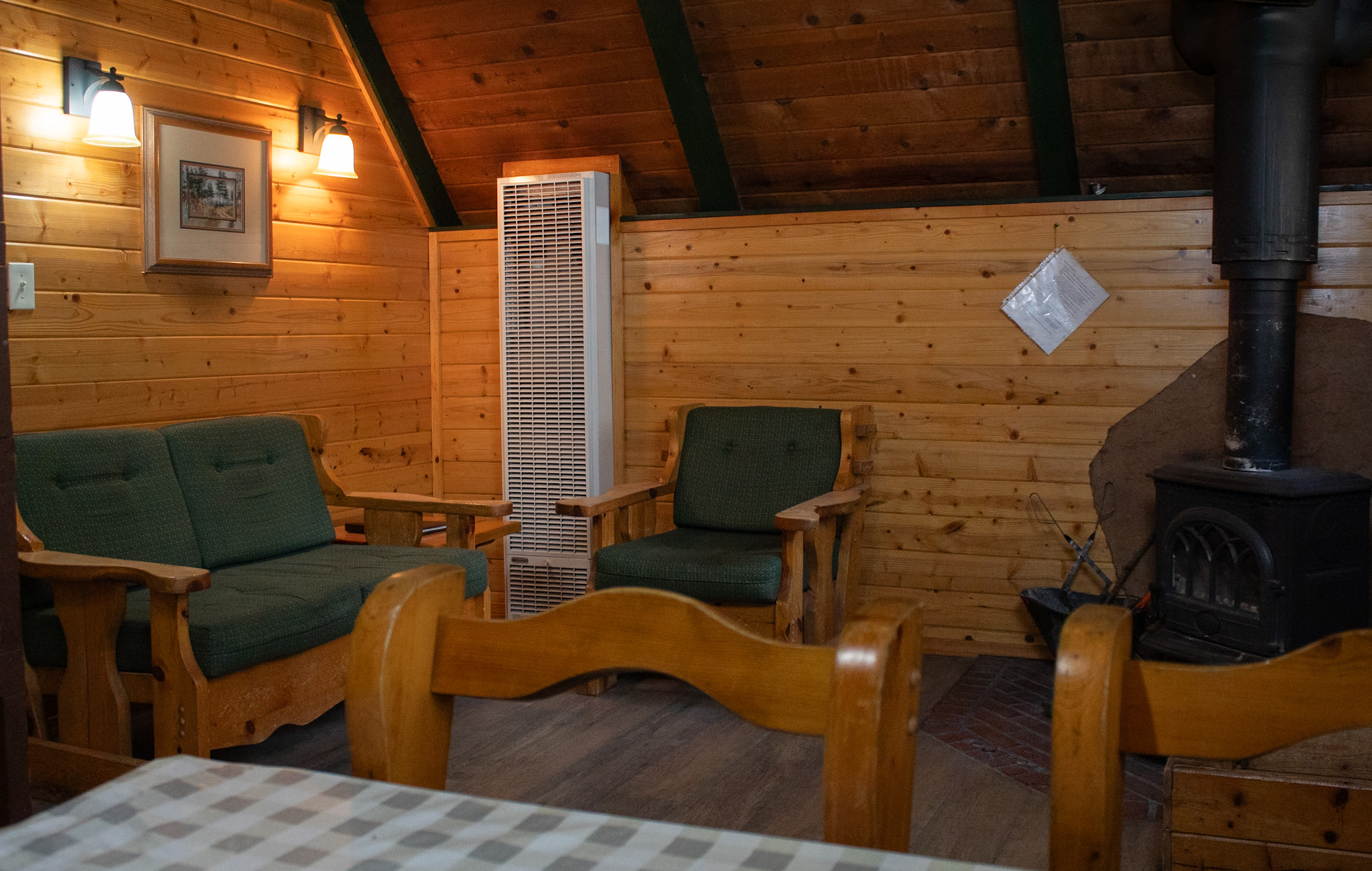 Cabin 12 Living Room