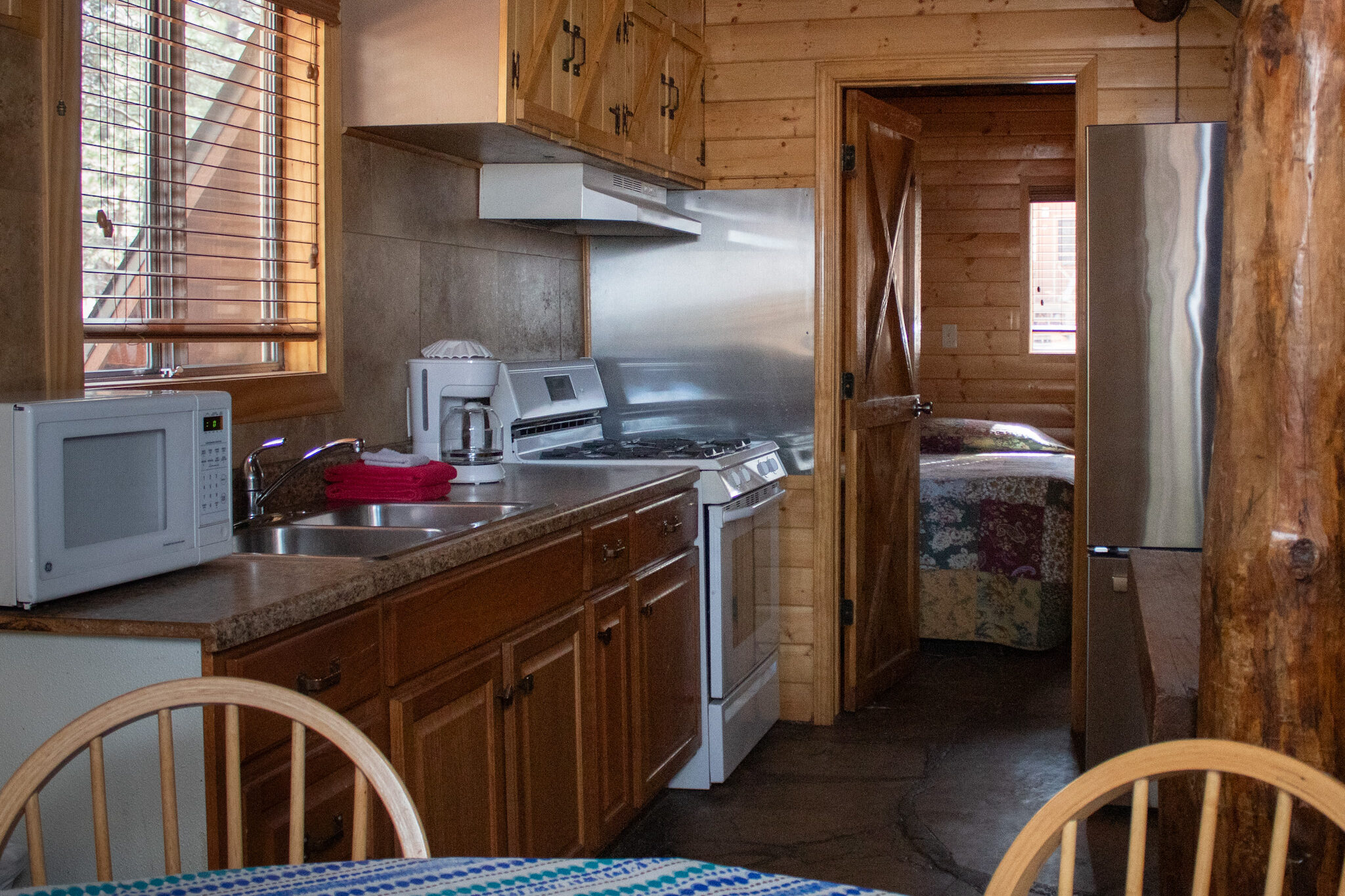 Cabin 13 Kitchen and Dining Room