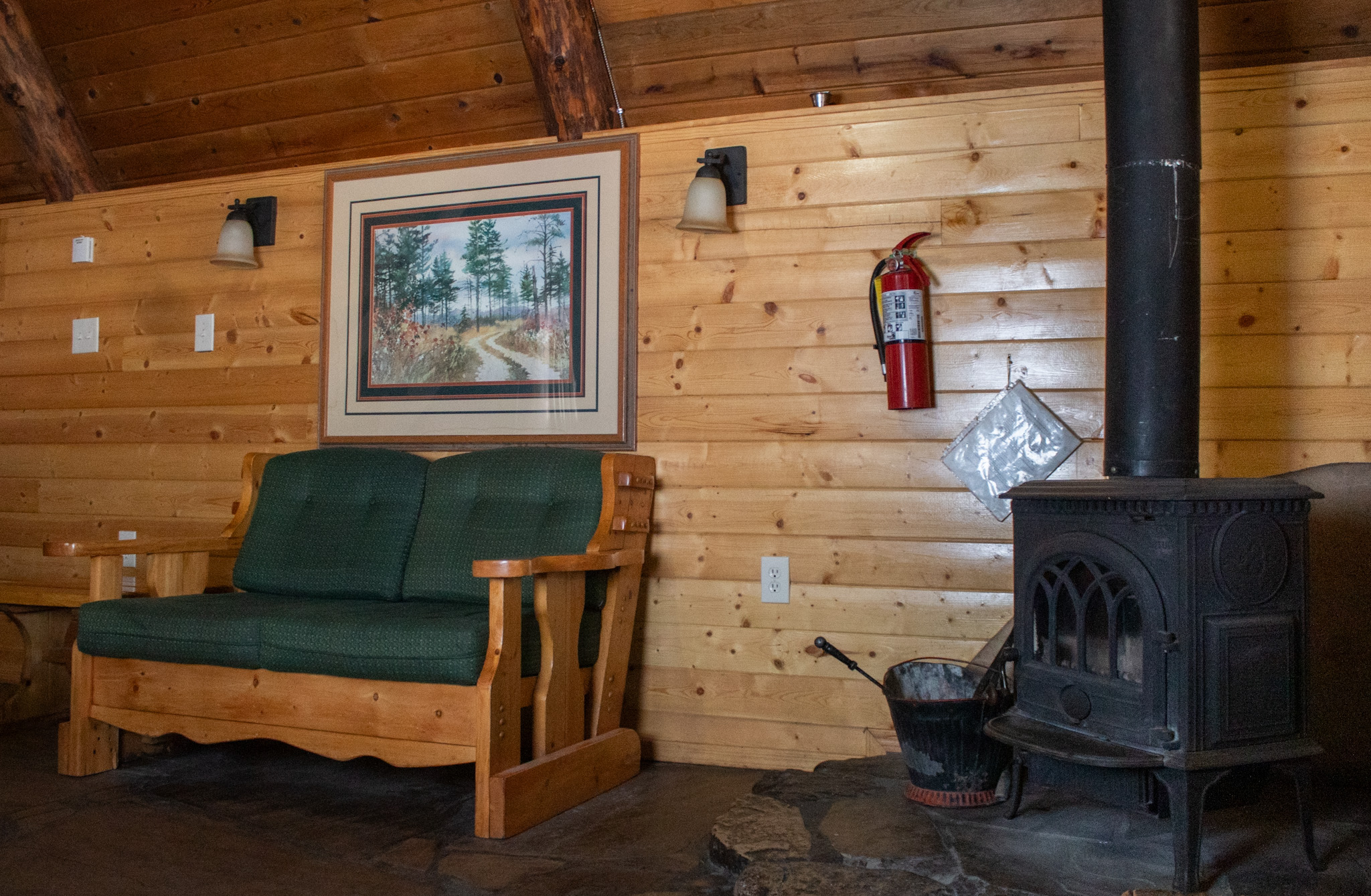 Cabin 13 Living Room