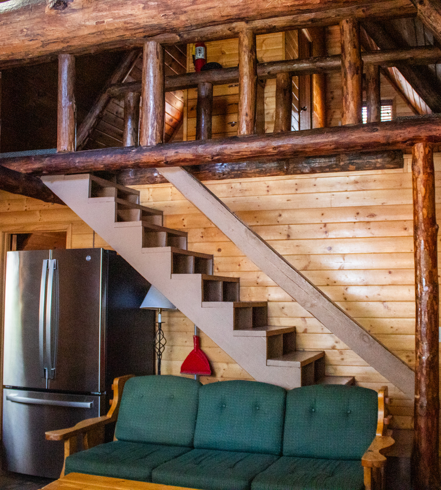 Cabin 13 Staircase