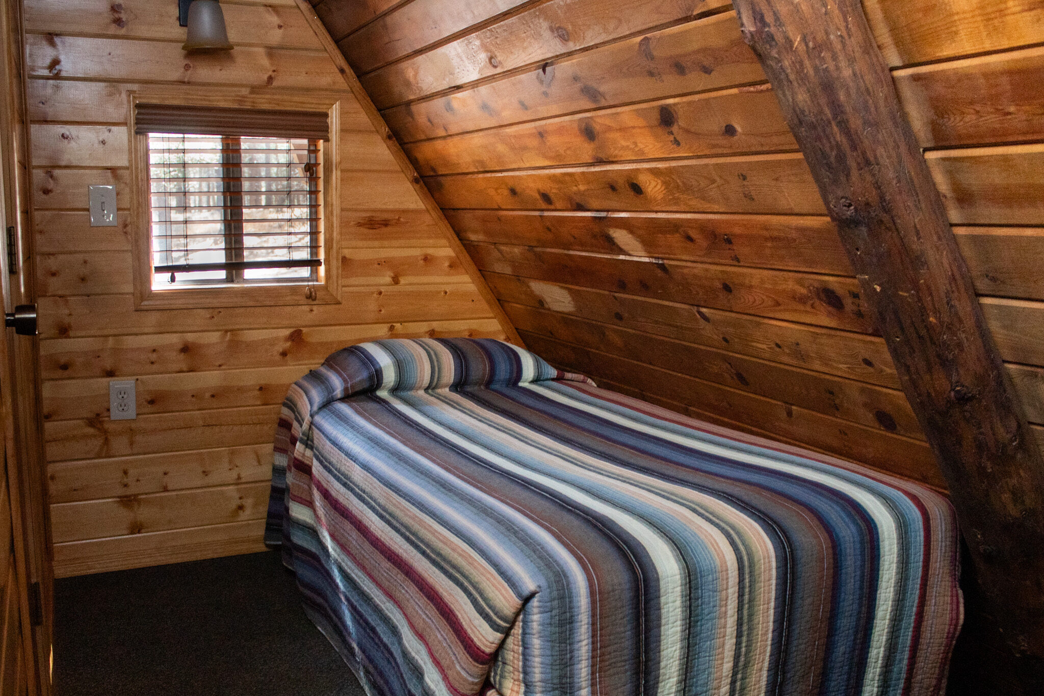 Cabin 13 Upstairs Twin Bed