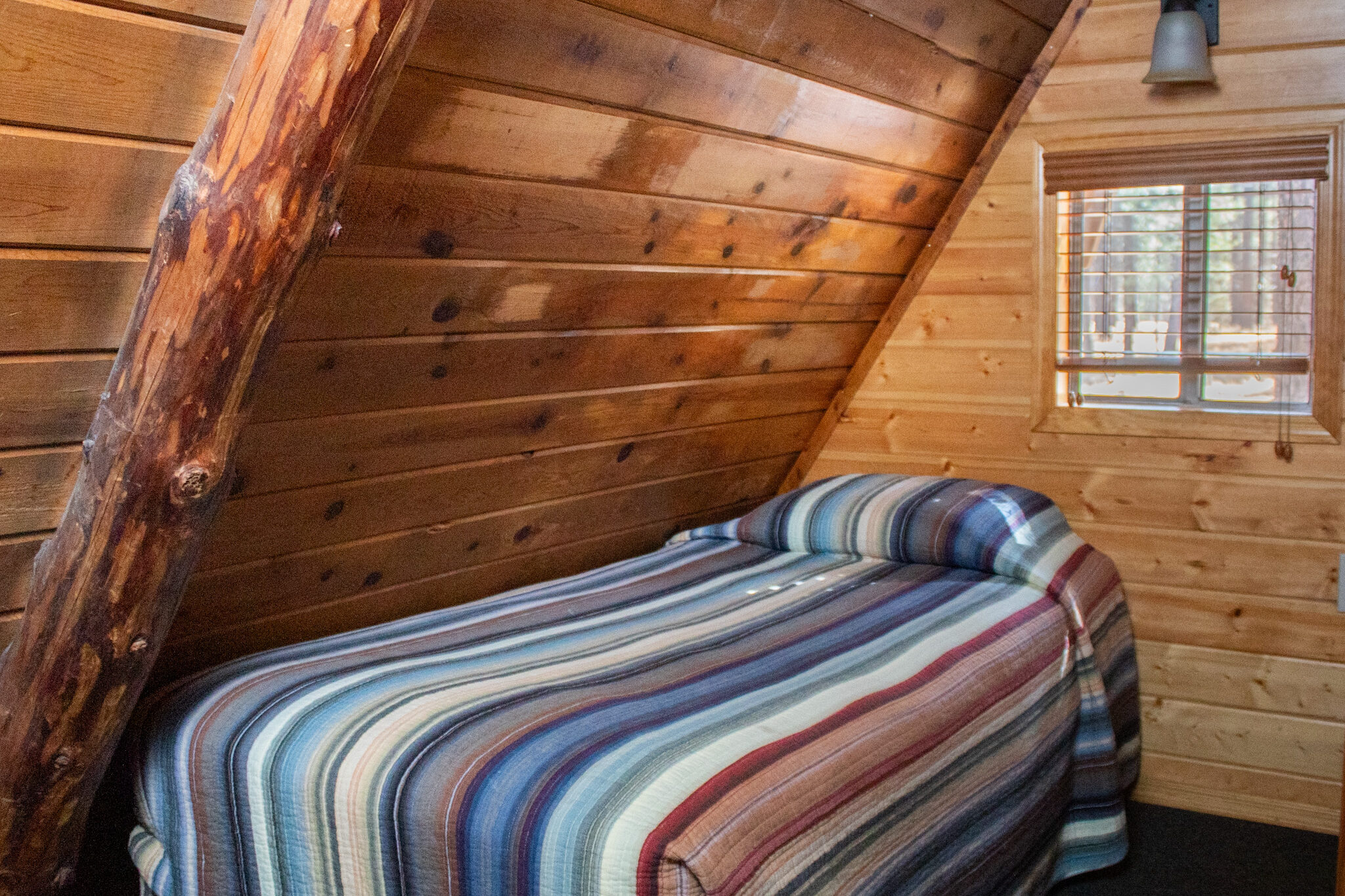 Cabin 13 Upstairs Twin Bed