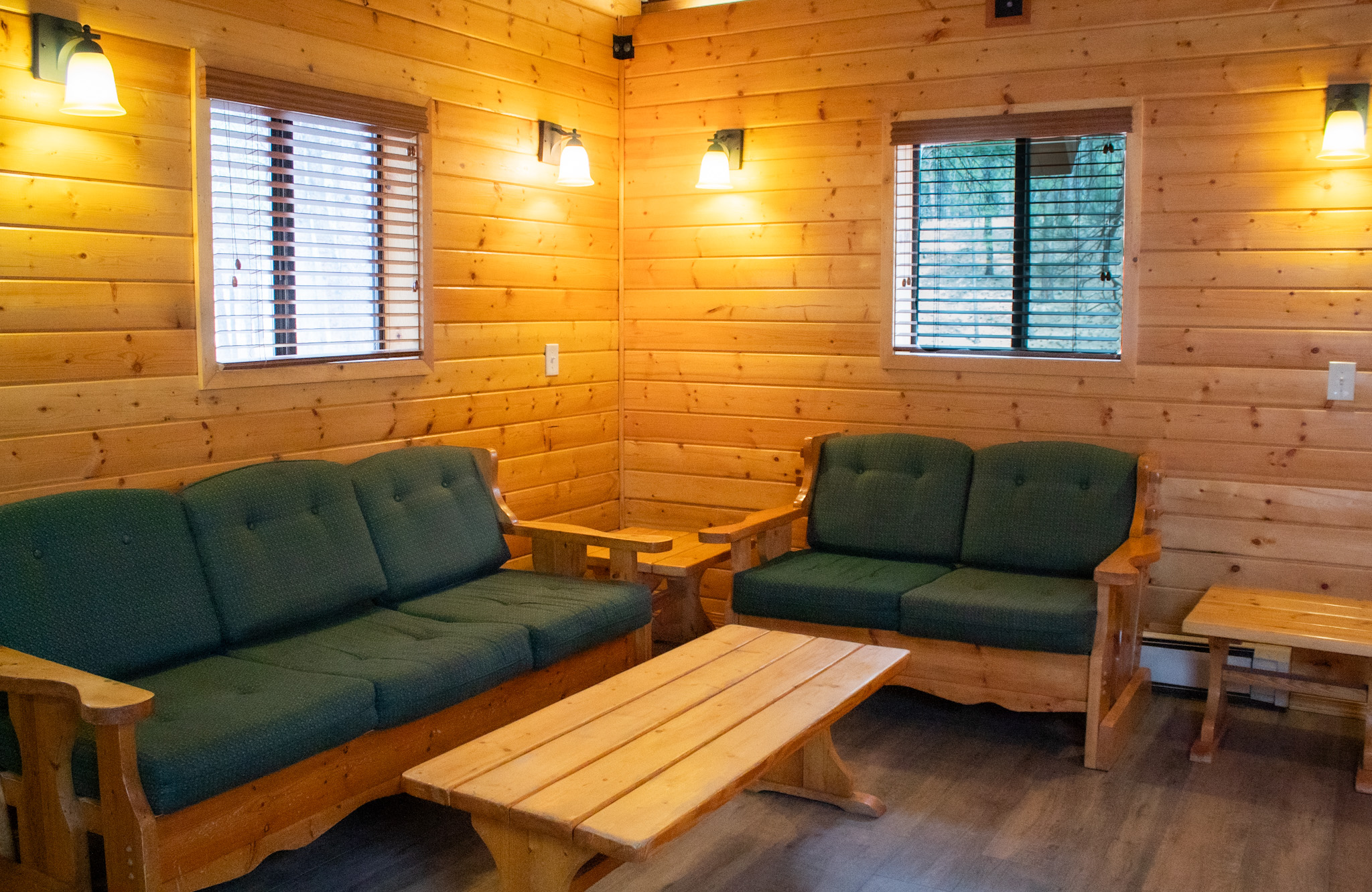 Cabin 15 Living Room