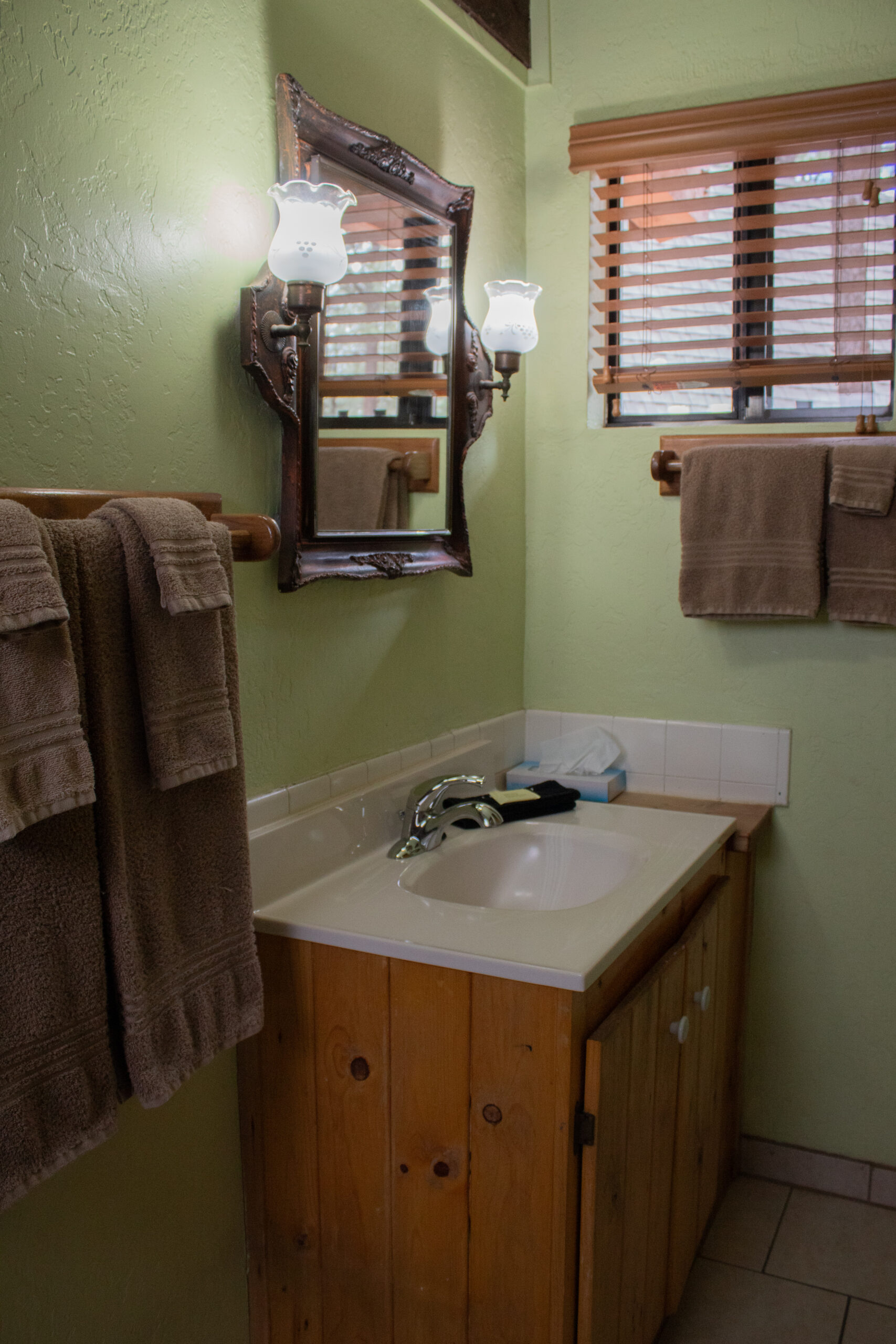 Cabin 16 Downstairs Bathroom