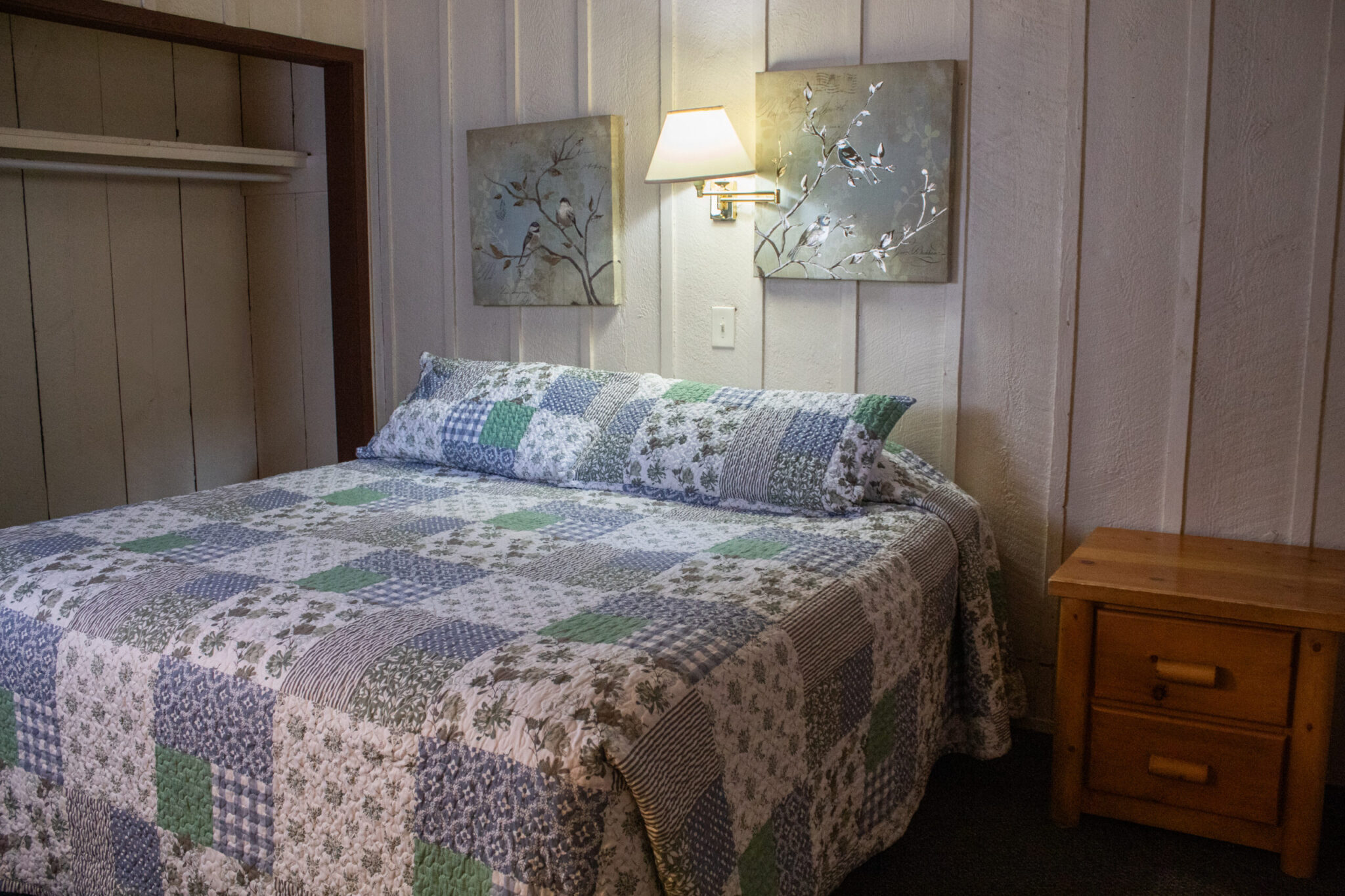 Cabin 16 King Bedroom